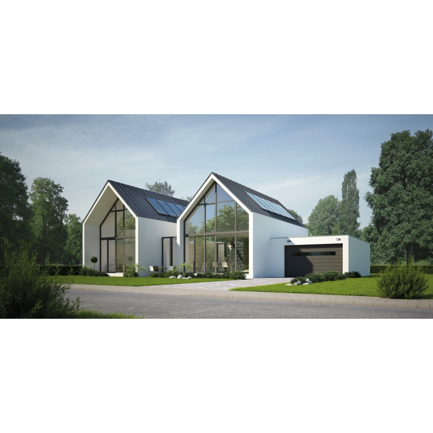 LED udendørs væglampe XERTO LED/20W/230V 3000/4000/6500K IP65 sort