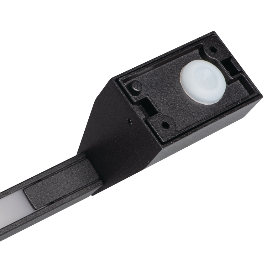 LED udendørs væglampe YALTE LED/12W/230V 3000/4000/6500K 123 cm IP54 sort