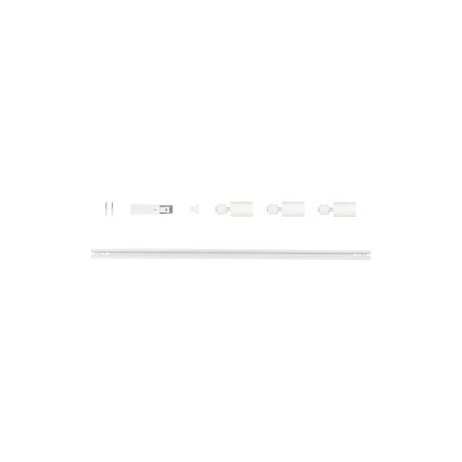 Spot til skinnesystemet ALTEAR, 3 x GU10 (10 W), 230 V, 1 m, hvid