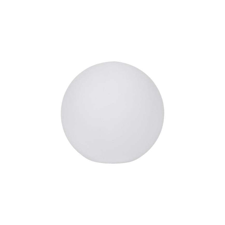 Udendørslampe STONO 1xE27/15W/230V Ø 20 cm IP65 hvid