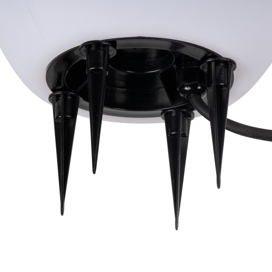 Udendørslampe STONO 1xE27/20W/230V Ø 30 cm IP65 hvid