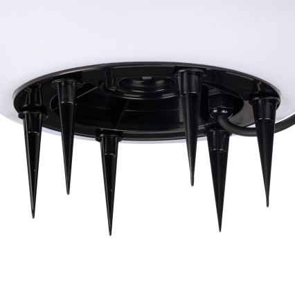 Udendørs lampe STONO 1xE27/20W/230V Ø 50 cm IP65 hvid