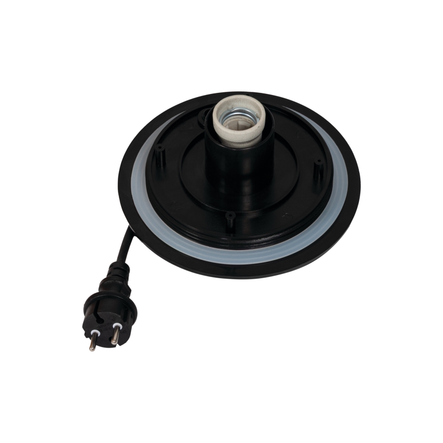 Udendørs lampe STONO 1xE27/20W/230V Ø 50 cm IP65 hvid