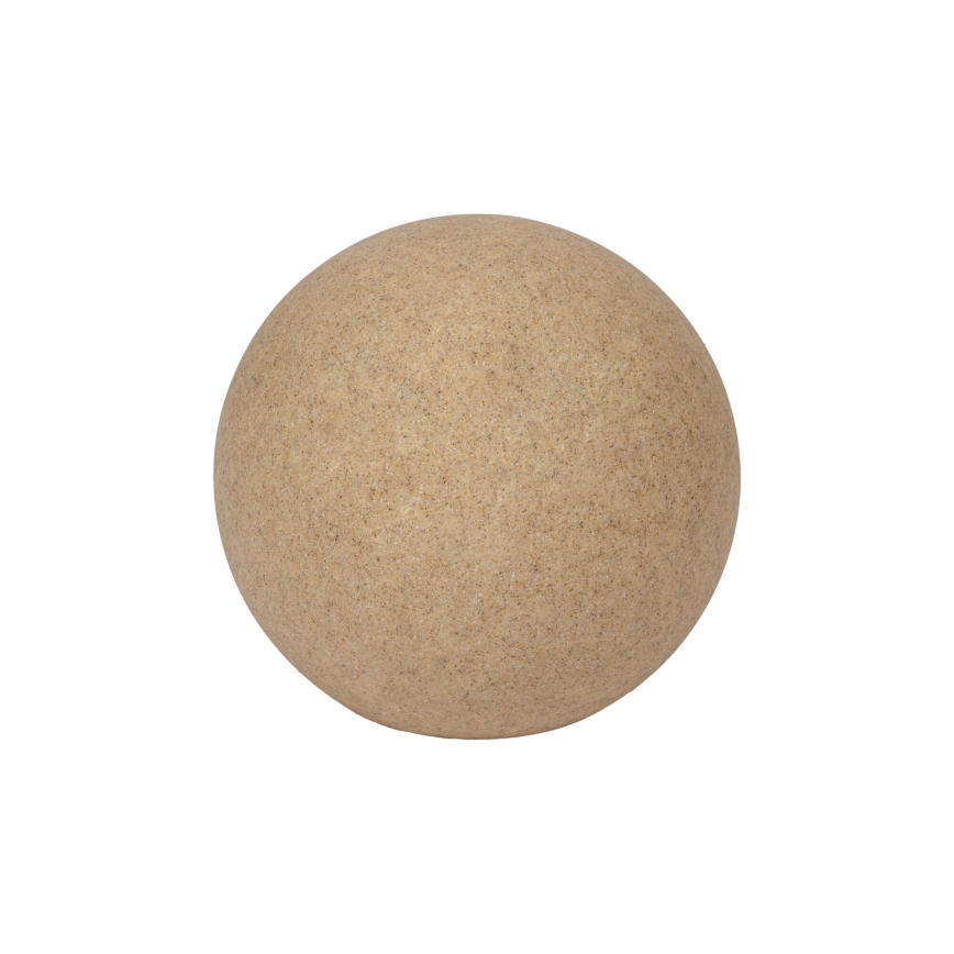 Udendørs lampe STONO 1xE27/20W/230V Ø 30 cm IP65 beige