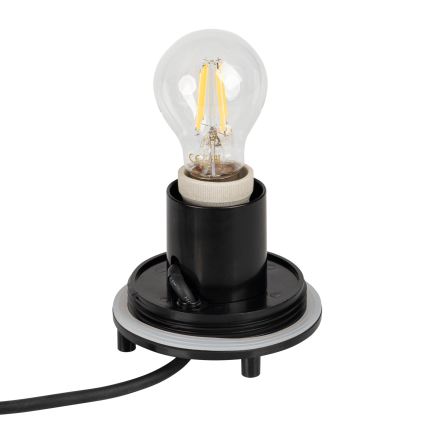 Udendørs lampe STONO 1xE27/20W/230V Ø 30 cm IP65 beige