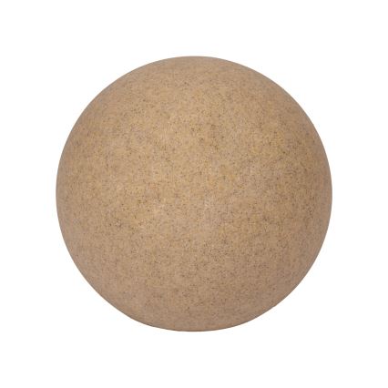 Udendørslampe STONO 1xE27/20W/230V Ø 50 cm IP65 beige