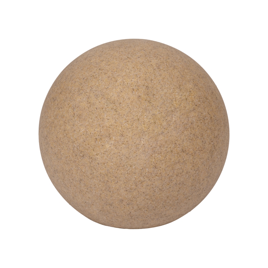 Udendørslampe STONO 1xE27/20W/230V Ø 50 cm IP65 beige