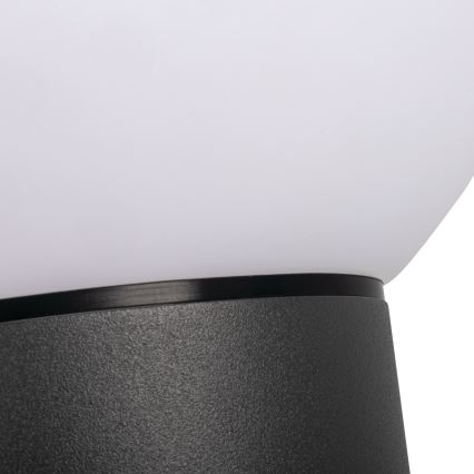 Udendørslampe med bevægelses- og skumringssensor STONO 1xE27/15W/230V 50 cm IP65 antracit