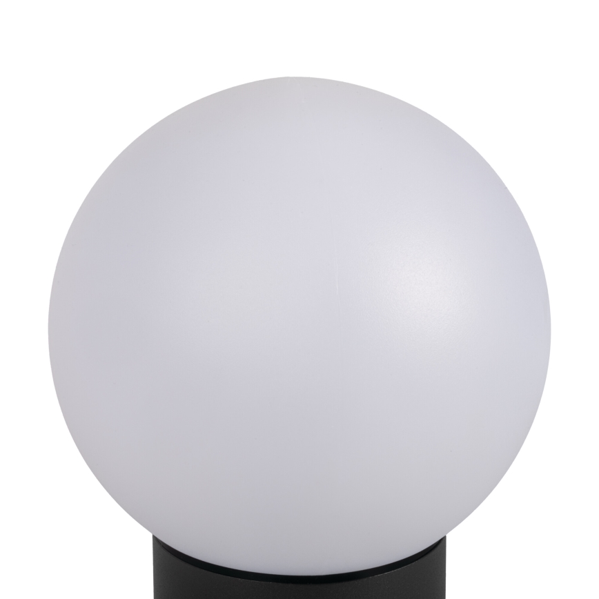 Udendørslampe med bevægelses- og skumringssensor STONO 1xE27/15W/230V 80 cm IP65 antracit
