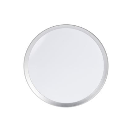 LED dæmpbar loftlampe LIXAN LED/47W/230V 3000-6500K Ø 38,6 cm hvid/sølv + fjernbetjening