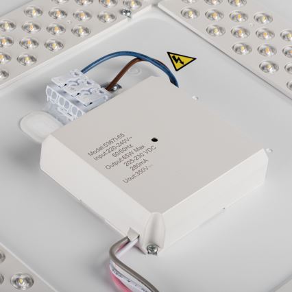 LED dæmpbar loftlampe LIXAN LED/65W/230V 3000-6500K Ø 48,6 cm hvid/sort + fjernbetjening