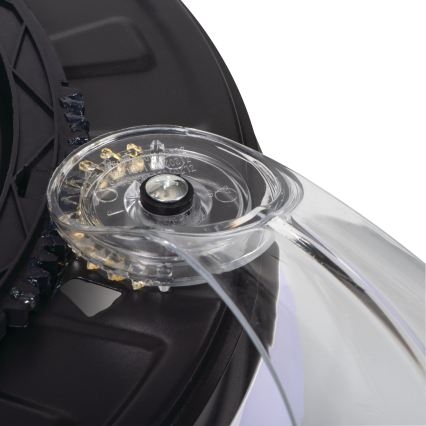 LED dæmpbar loftlampe med ventilator PLAVE LED/36W/230V 3000-6500K sølv/hvid + fjernbetjening