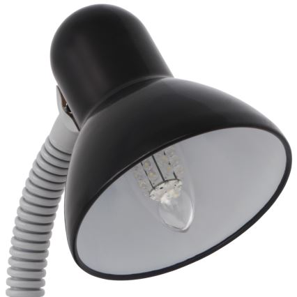 Bordlampe med klemme SUZI 1xE27/40W/230V sort