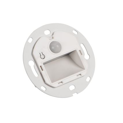 LED trappearmatur med bevægelses- og skumringssensor MAGNIK LED/1,7W/230V 2700/3300/3900/4600/5700K sort firkantet