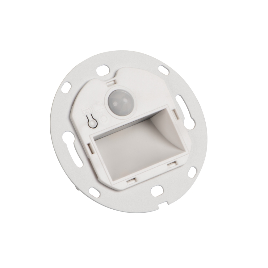 LED trappearmatur med bevægelses- og skumringssensor MAGNIK LED/1,7W/230V 2700/3300/3900/4600/5700K hvid, firkantet