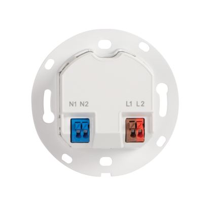 LED trappearmatur med bevægelses- og skumringssensor MAGNIK LED/1,7W/230V 2700/3300/3900/4600/5700K hvid, firkantet