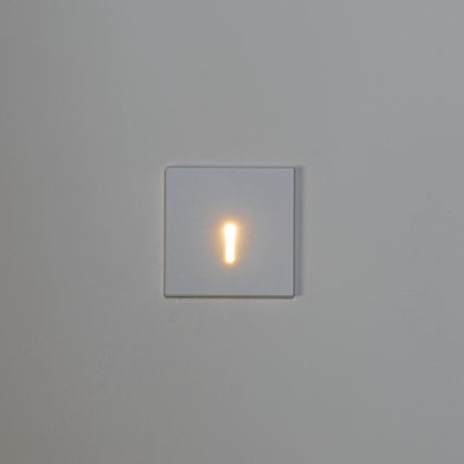 LED trappearmatur MAGNIK LED/1,7W/230V 2700/3300/3900/4600/5700K hvid firkantet