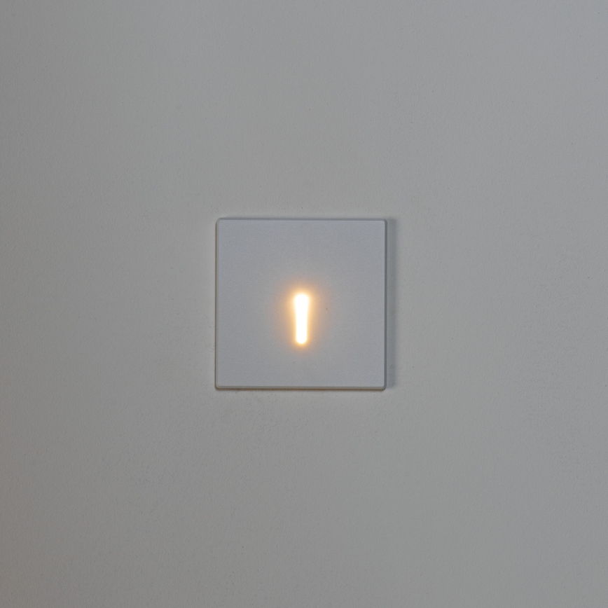 LED trappearmatur MAGNIK LED/1,7W/230V 2700/3300/3900/4600/5700K hvid firkantet