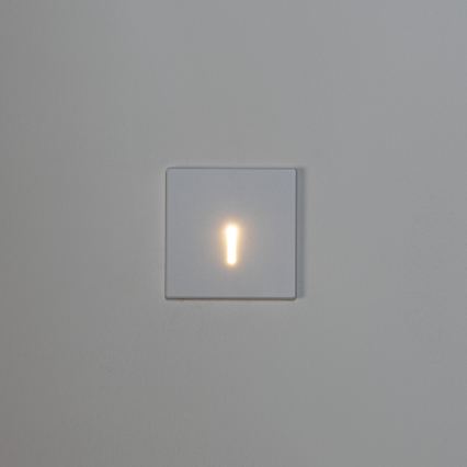 LED trappearmatur MAGNIK LED/1,7W/230V 2700/3300/3900/4600/5700K hvid firkantet