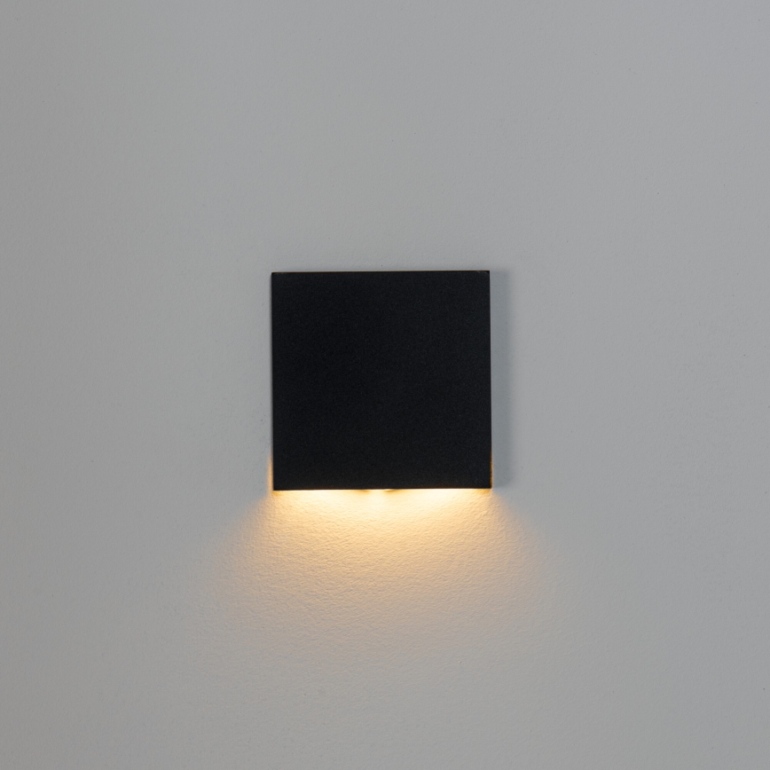 LED trappearmatur MAGNIK LED/1,7W/230V 2700/3300/3900/4600/5700K sort kantet