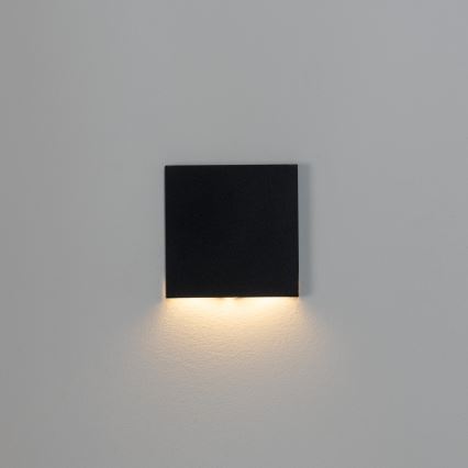 LED trappearmatur MAGNIK LED/1,7W/230V 2700/3300/3900/4600/5700K sort kantet