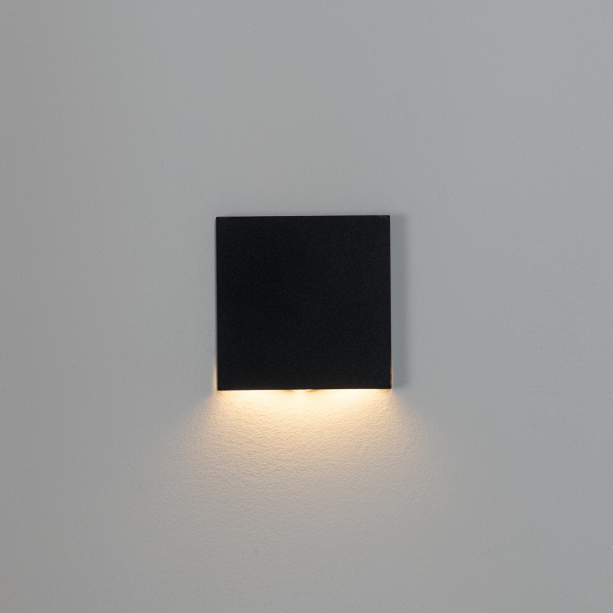 LED trappearmatur MAGNIK LED/1,7W/230V 2700/3300/3900/4600/5700K sort kantet