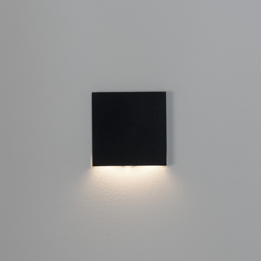 LED trappearmatur MAGNIK LED/1,7W/230V 2700/3300/3900/4600/5700K sort kantet