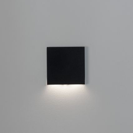 LED trappearmatur MAGNIK LED/1,7W/230V 2700/3300/3900/4600/5700K sort kantet