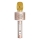 Karaokemikrofon 6W/5V 1500 mAh Bluetooth guld