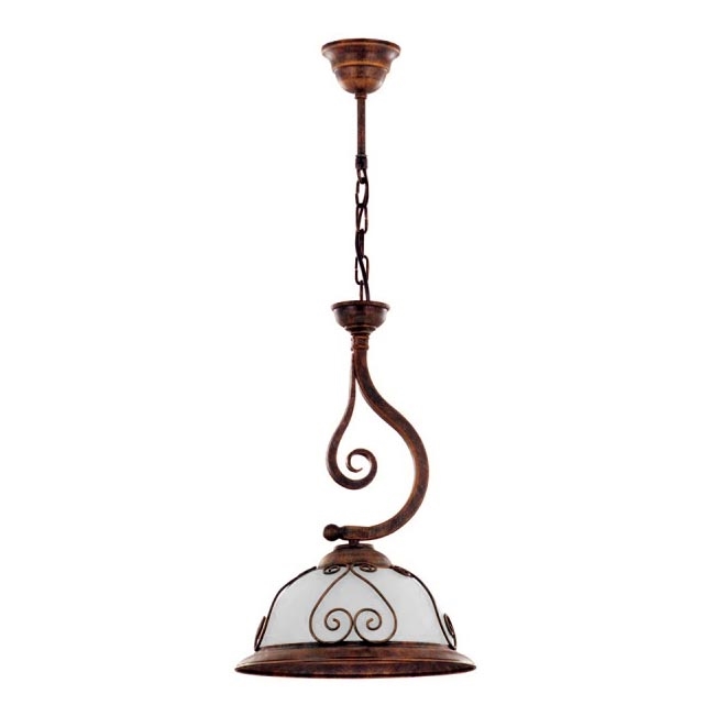 Kemar VE/1 - Pendel VERDA 1xE27/60W bronze