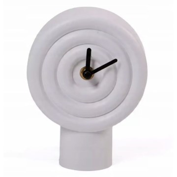 Keramisk bordur 16 cm 1xAA hvid