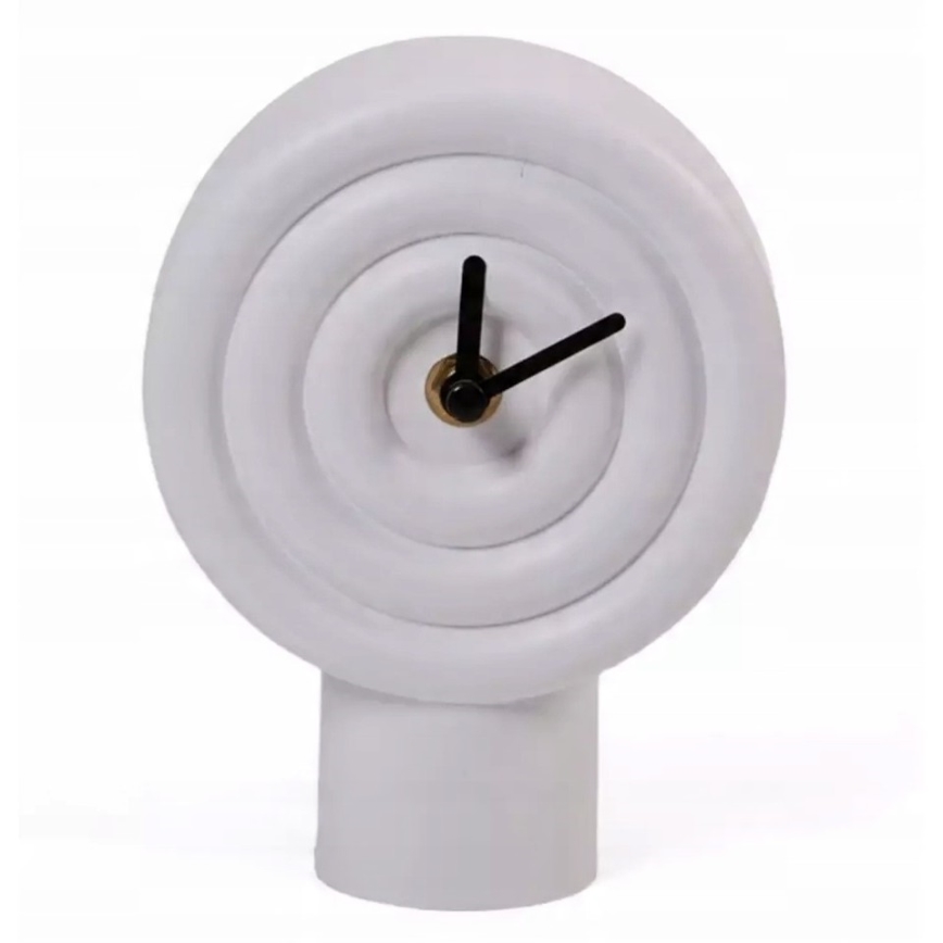 Keramisk bordur 16 cm 1xAA hvid
