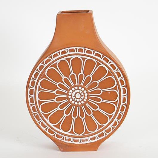 Keramisk vase 28,7x21,3x8,1 cm mursten