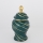Keramisk vase 30x17 cm guldfarvet/grøn