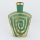 Keramisk vase 30x20,2 cm grøn/guldfarvet