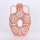 Keramisk vase 31x20,5 cm lyserød