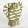 Keramisk vase 32x30,8 cm grøn