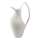 Keramisk vase 33 x 17 x 19 cm, hvid