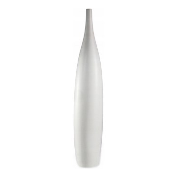 Keramisk vase 70 cm, hvid
