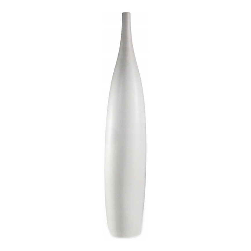 Keramisk vase 70 cm, hvid