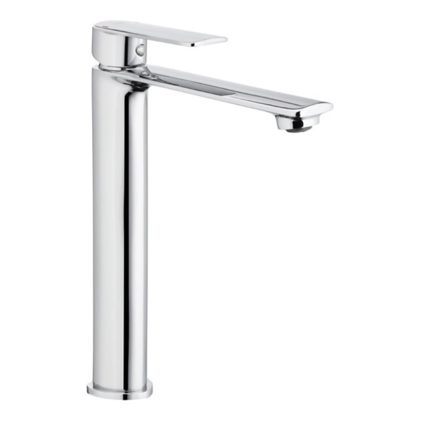 KFA Armatura 4422-612-00 - Hane + afløb m. overløb AGAT 28,7 cm skinnende krom