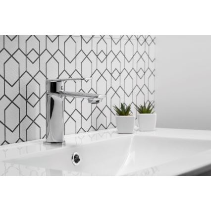 KFA Armatura 4422-815-00 - Hane + afløb m. overløb AGAT 15,2 cm skinnende krom