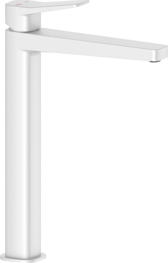 KFA Armatura 4522-712-44 - Håndvaskarmatur + bundventil MALAGA 30,3 cm hvid