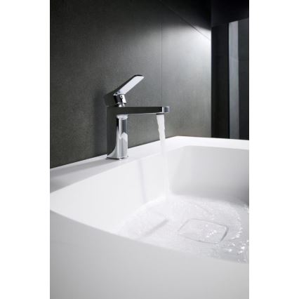 KFA Armatura 4522-815-00 - Håndvaskarmatur + bundventil MALAGA 15,9 cm blank krom