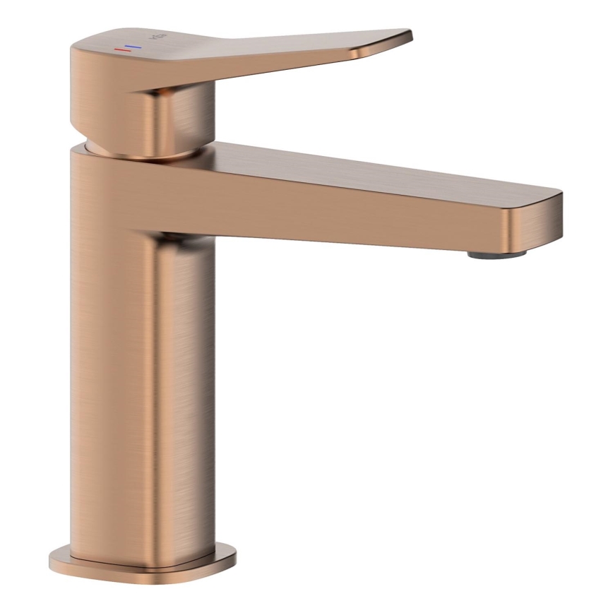 KFA Armatura 4522-815-34 - Håndvaskarmatur med bundventil MALAGA 15,9 cm roseguld