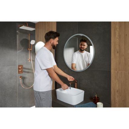 KFA Armatura 4522-815-34 - Håndvaskarmatur med bundventil MALAGA 15,9 cm roseguld