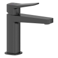 KFA Armatura 4522-815-81 - Håndvaskarmatur + bundventil MALAGA 15,9 cm sort