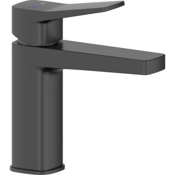 KFA Armatura 4522-825-81 - Blandingsbatteri til håndvask + bundventil MALAGA 17 cm sort