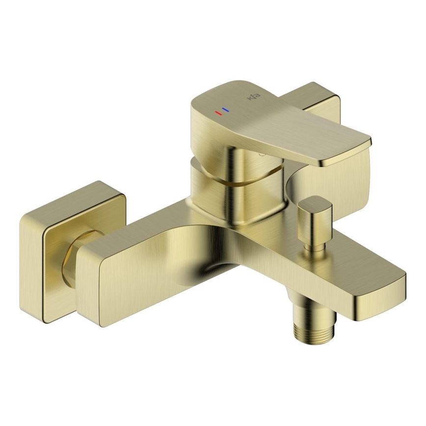 KFA Armatura 4524-010-31 - Badekarbatteri MALAGA, børstet guld