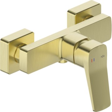 KFA Armatura 4526-010-31 - Bruserbatteri MALAGA, børstet guld